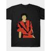 Thriller T-Shirt Men's Black Full Round Neck T-Shirt Fishing Trips Street Style Photoshoots Anniversary Presents All Sizes
