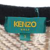 KENZO GOLF 90s Made In Japan Old Geometric Pattern Long Sleeve Sweater Women Used