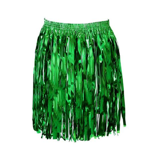 Lametta Perücken und Kostüm Disco-Themen Fransen-Outfit mit elastischer Taille Metallische Cosplay Tanzartikel