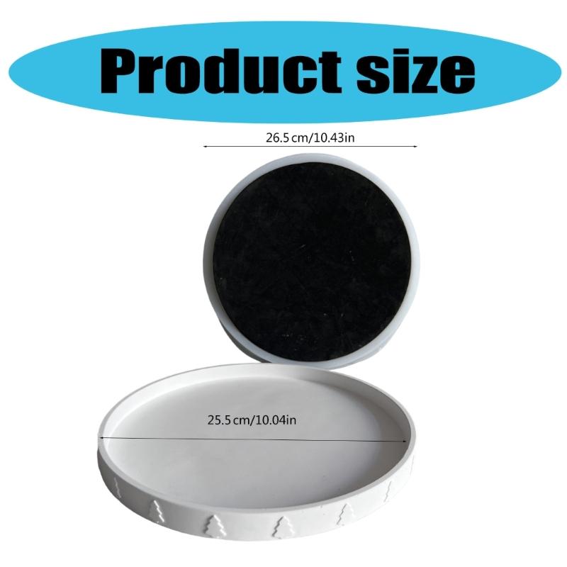 Multifuntional Silicone Mold Easy Releasing Mold with Christmas Tree Serving Tray Moulds for Holiday Craft and Trays