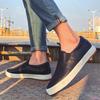 Men Leather Casual Shoes Slip On Loafers High Quality Comfortable Outdoor Walking Footwear Non Slip Sneakers Retro