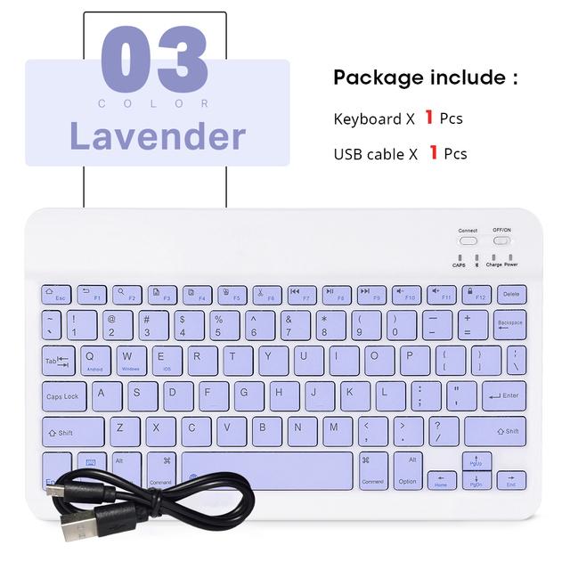 Wireless Keyboard Mouse For Ipad Samsung Xiaomi Huawei Android Tablet Portable Portuguese Arabic Korean Mini Bluetooth Keyboard