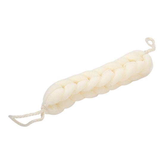 Back Bath Sponge Stretchable Skin-friendly PE Exfoliating Loofah Back Scrubber for Bathroom