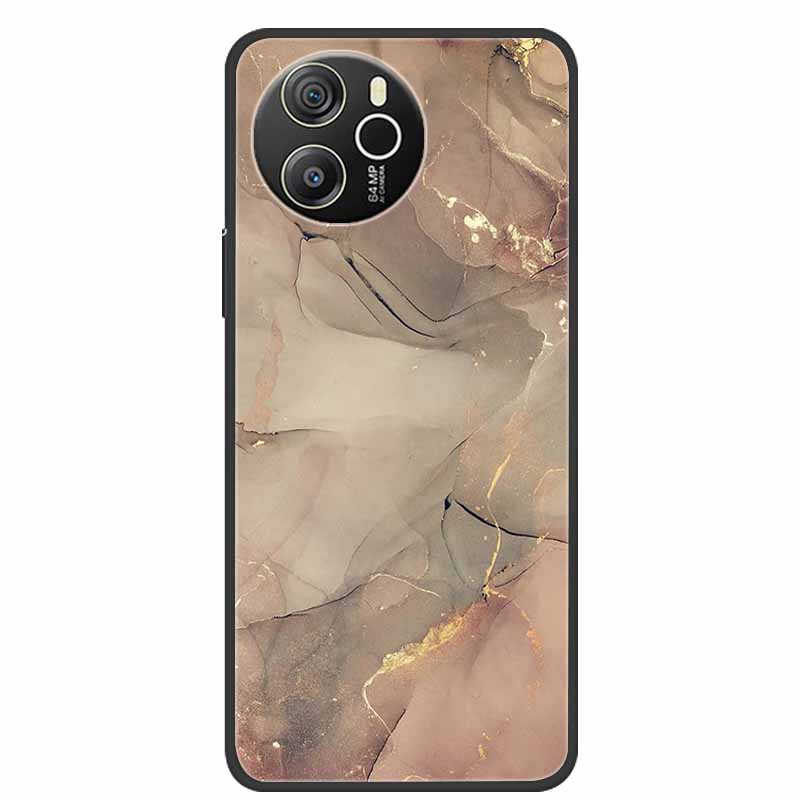 Case For Blackview Shark 8 TPU Soft Silicone Back Cover For Blackview Shark8 Phone Cases Marble Painted Colorful Bumper New Capa