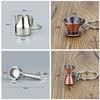 Espresso Machine Portafilter Keychain Coffee Accessory Small Coffee Tool Key Organizers Present for Men and Women