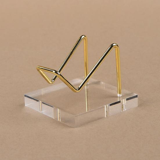 Display Stand Compact Sturdy Stone Mineral Display Rack Versatile Durable Acrylic Rack Holder for Collector