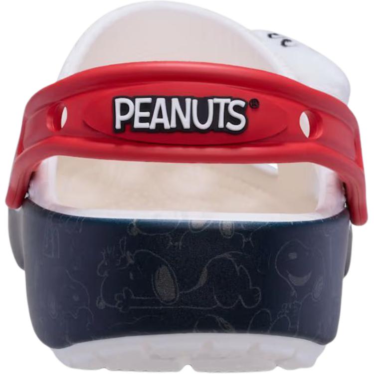 Crocs Peanuts x Classic Clog Toddler Snoopy & Joe Cool Baby Sneakers White Multi 211126-90H