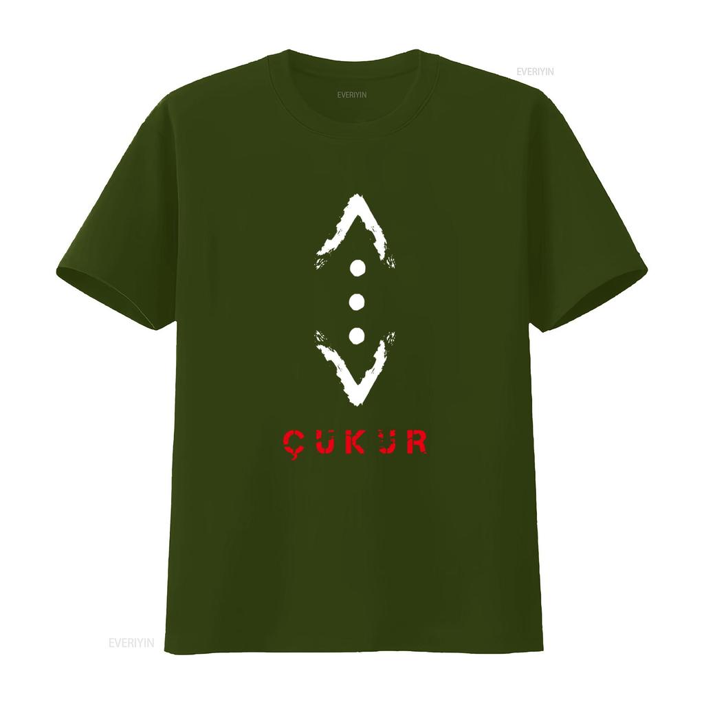 Cukur TV Series Inspired T Shirt with Unique White Design for American Fashion Enthusiasts vintage Washed Top For Everyday Wear