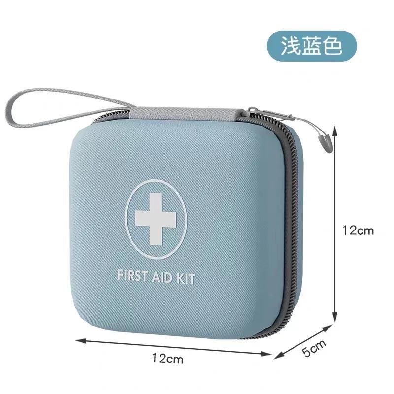 New EVA Hard Shell Medical Supplies Storage Bag, Travel Essential First Aid Kit, Home Care Supplies Storage Box