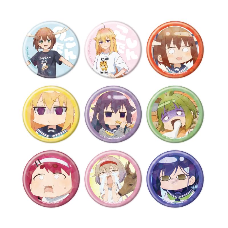 

Аниме Shikanokokonokokoshitantan 03 [Официальная и оригинальная иллюстрация] Голографический значок [57мм] Коробка из 9 штук