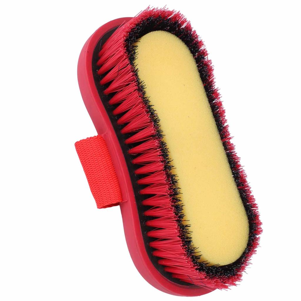 Horse Grooming Brush Anti Slip Soft Bristle Horse Body Scrubbing Sponge for Horse Cleaning Washing Bathing