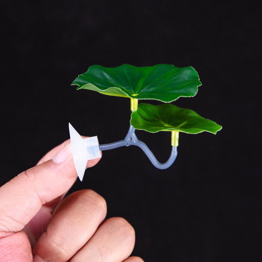 1 PC Betta Fish Hammock Soft Aquarium Decor Plastic Plants that Won’t Damage Fishtail Tank Fish Spawning Grounds Resting Bed