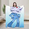 Animal Hospital Cat Dog Duo Manga Blankets Quality Soft  Throw Blanket Winter Travel Couch Bed Novelty Bedspread