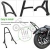 Harley XL883/1200 Rear Backrest Cushion & Support Pillow