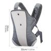 Ergonomic Newborn Kangaroo Wrap 4-In-1 Easily Adjustable Infant Strap Sling Hipseat Waist Belt Breathable Baby Backpack