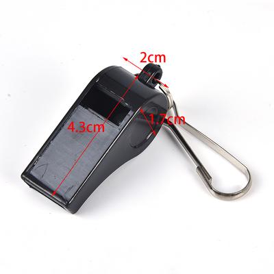 Football Soccer Sports Referee Plastic Whistle Lanyard Emergency Loud Sound