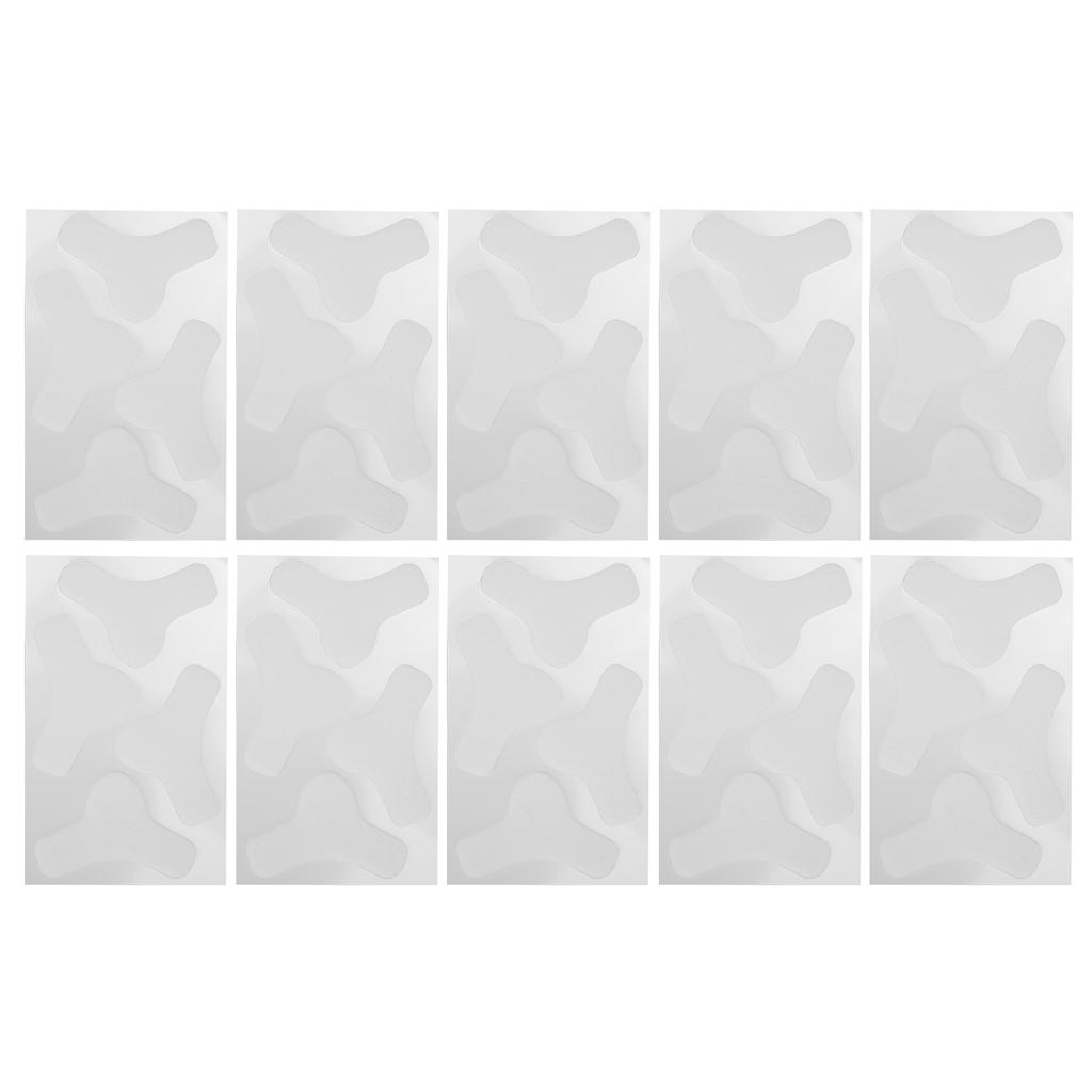 10PCS Forehead Patches for Woman Hydrogel Nonwovens Y Shape Forehead Wrinkle Patches Smoothes Deep Wrinkles for Forehead