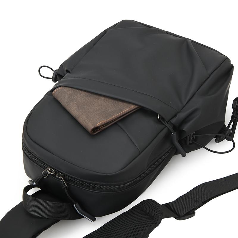 Men's Chest Bag Lightweight Crossbody Bag  Commuter Shoulder Bag