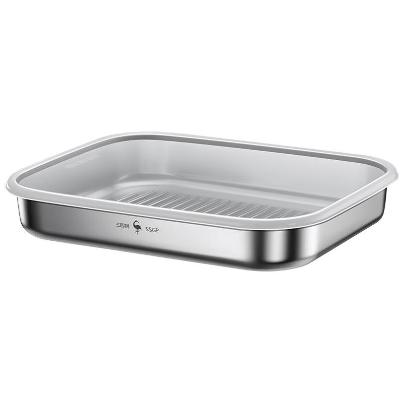 316L Stainless Steel Dumpling Freezing Tray 2300ml