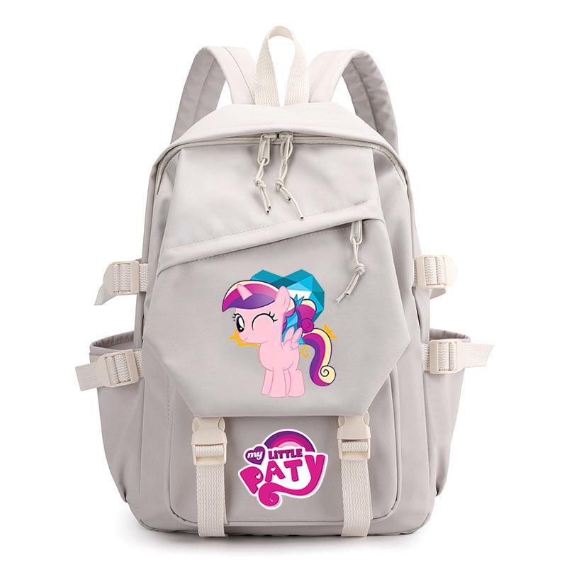 Pony Baoli Student Girls School Bag Lightweight Durable Large Capacity Backpack No specifications