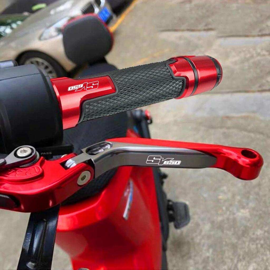 DOMOPAY for SV650 SV650S SV650x Motorcycle Accessories SV650 SV650S SV650x (2020-2022 2023 2024) Foldable