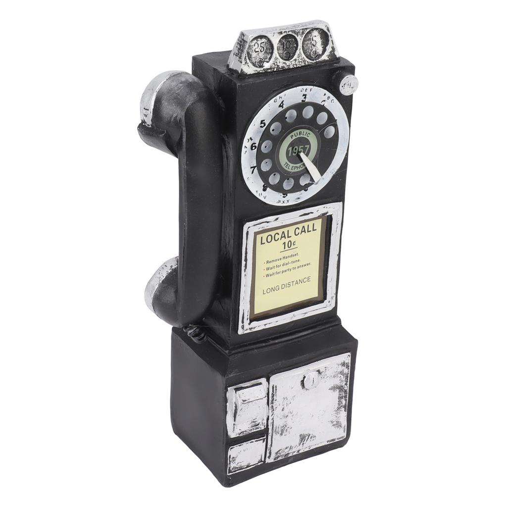 Decorative Phone Model Fashionable Classic Vintage Exquisite Resin Telephone Model Decoration for