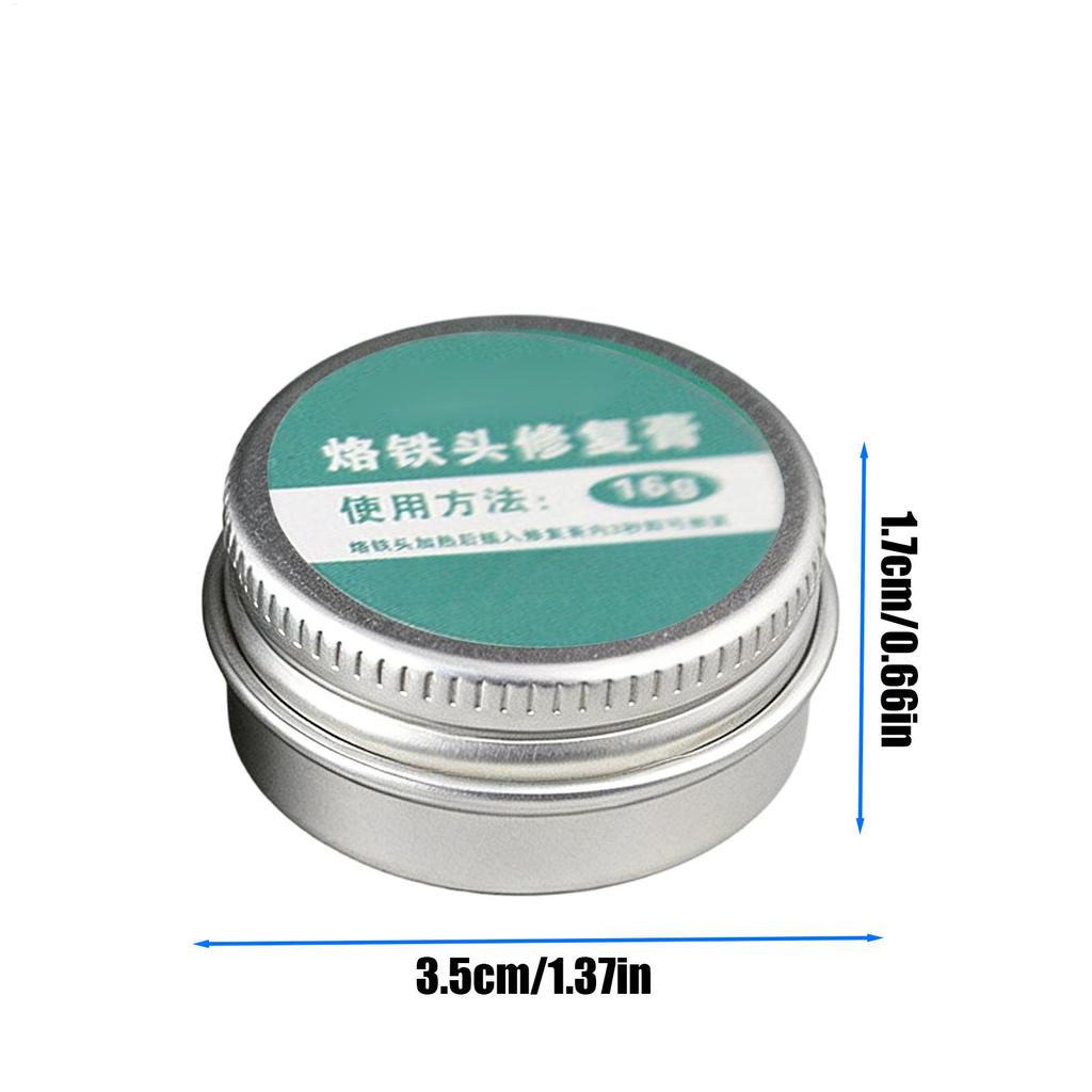 Tip Tinner for Soldering Iron Oxidation Removal Cleaner Solder Cleaner for Electronics Repair Workshop Home Garage Maintenance