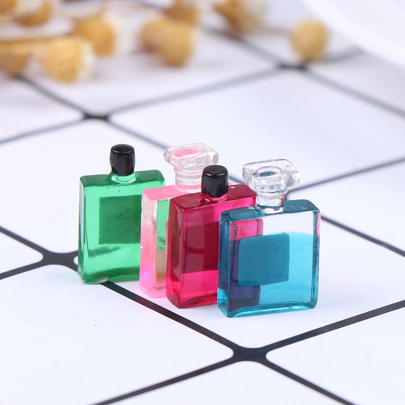 6 Bottles 1:12 Scale Dollhouse Miniature Furniture Perfume Decoration Toy