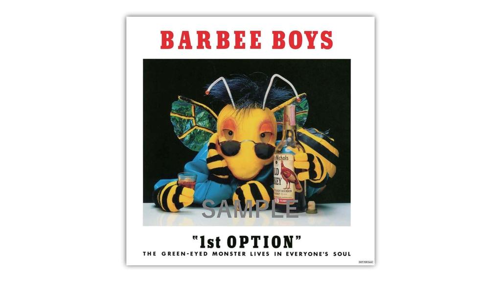 1st OPTION BARBEE BOYS mega (CD) (with jacket)