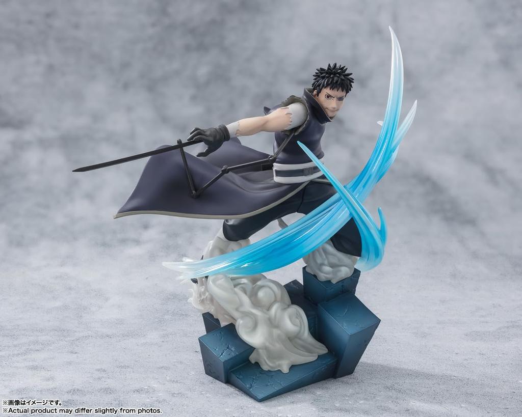TAMASHII NATIONS Figuarts ZERO NARUTO Shippuden [Super Fierce Battle] Uchiha Obito - Showdown with a Former Friend - Approximately 210mm PVC