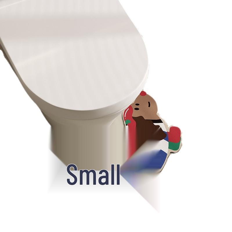 Dackel Cartoon U-förmige Rutschfeste Schnelltrocknende Badematte