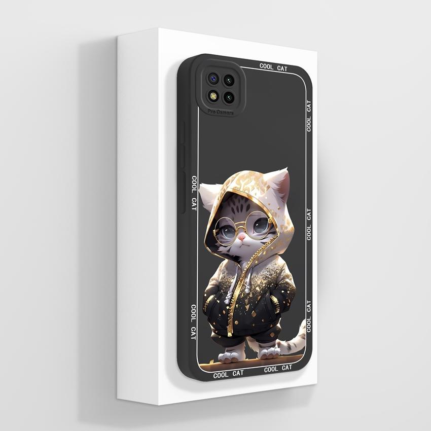 Shockproof Phone Cases For Xiaomi Poco C3 C31 F3 F4 GT F5 F6 F7 Pro Mi A2 Lovely Rabbit Soft Cover Liquid Silicone Anti Drop Housing For Xiaomi Casing