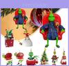 Skurriler Grinch Acryl Weihnachtsbaumschmuck Entzückendes Cartoon Auto Dekorationsstück