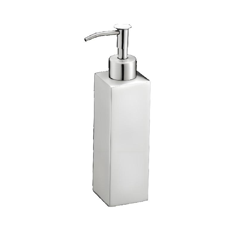 Steel Geometric Stainless Shaped Hand Sanitizer Lotion Storage Bathroom Bottle