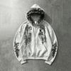 Retro-Style Thick, Warm Hooded Sweatshirt with Large Fur Collar and Double-Sided Pockets—Trendy Casual Top