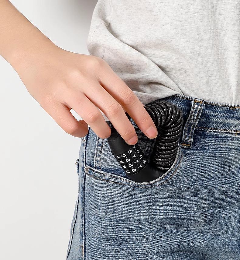 Anti-Theft Travel Lock Chain for Luggage on European Trains