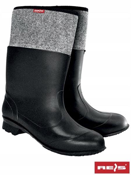 Rubber Work Footwear with Rubber Felt BF-PCV Size 42