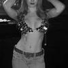 Bohemian Dance Costume Halter Bra Sequins Metal Chain Party Wear For Latin Dance Club Or Vacation Wear