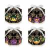 KX4B 24 Pcs Ramadan Gift Boxes Gable Boxes and Gift Wrapping Ribbons for Eid Party Treat Boxes Candy Bags 6.88 X 5 X 3.5Inch