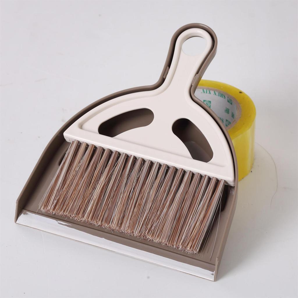 Children's Mini Desktop Broom & Dustpan Set for Keyboard Cleaning