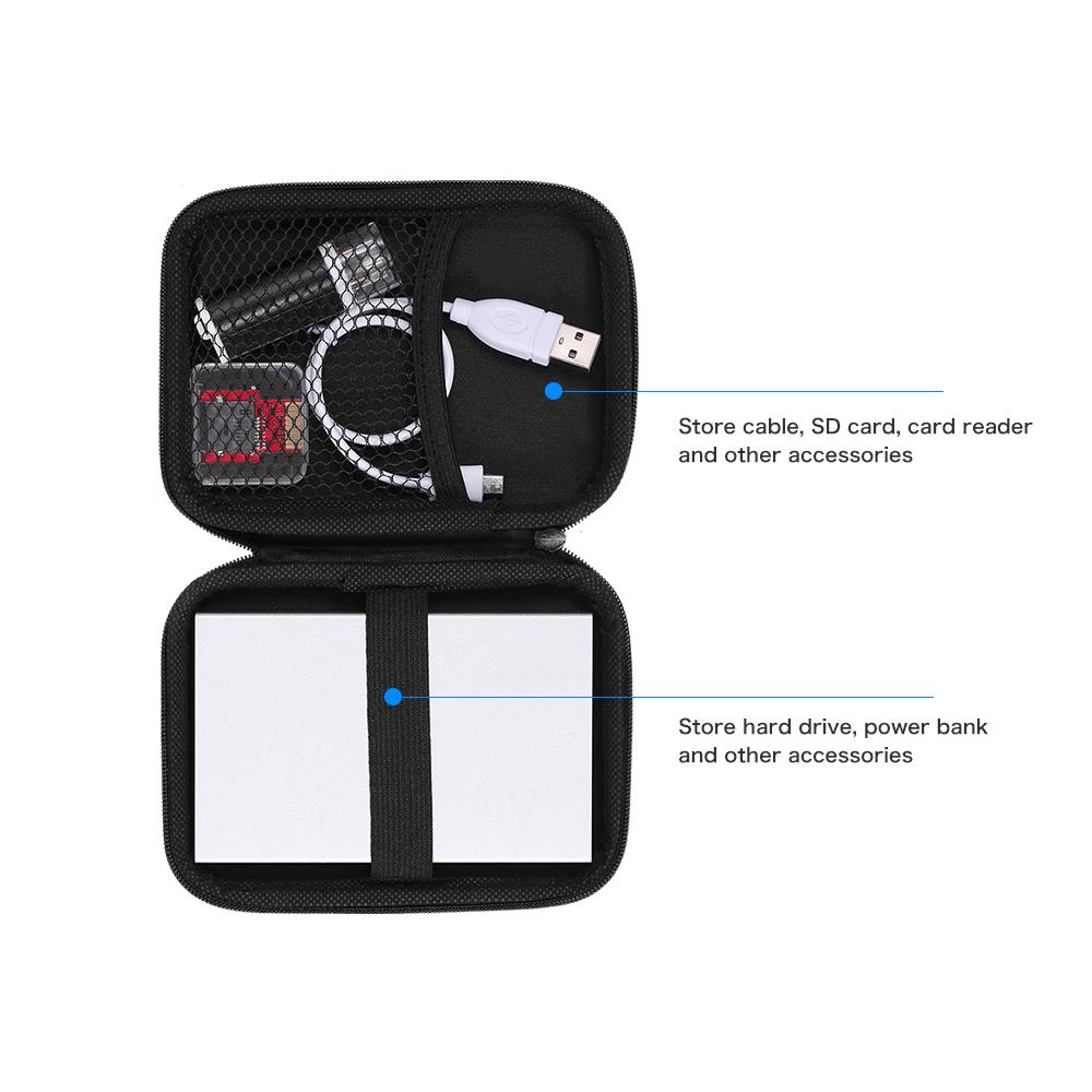 EVA Hard Drive Carrying Case Bag for Accessories