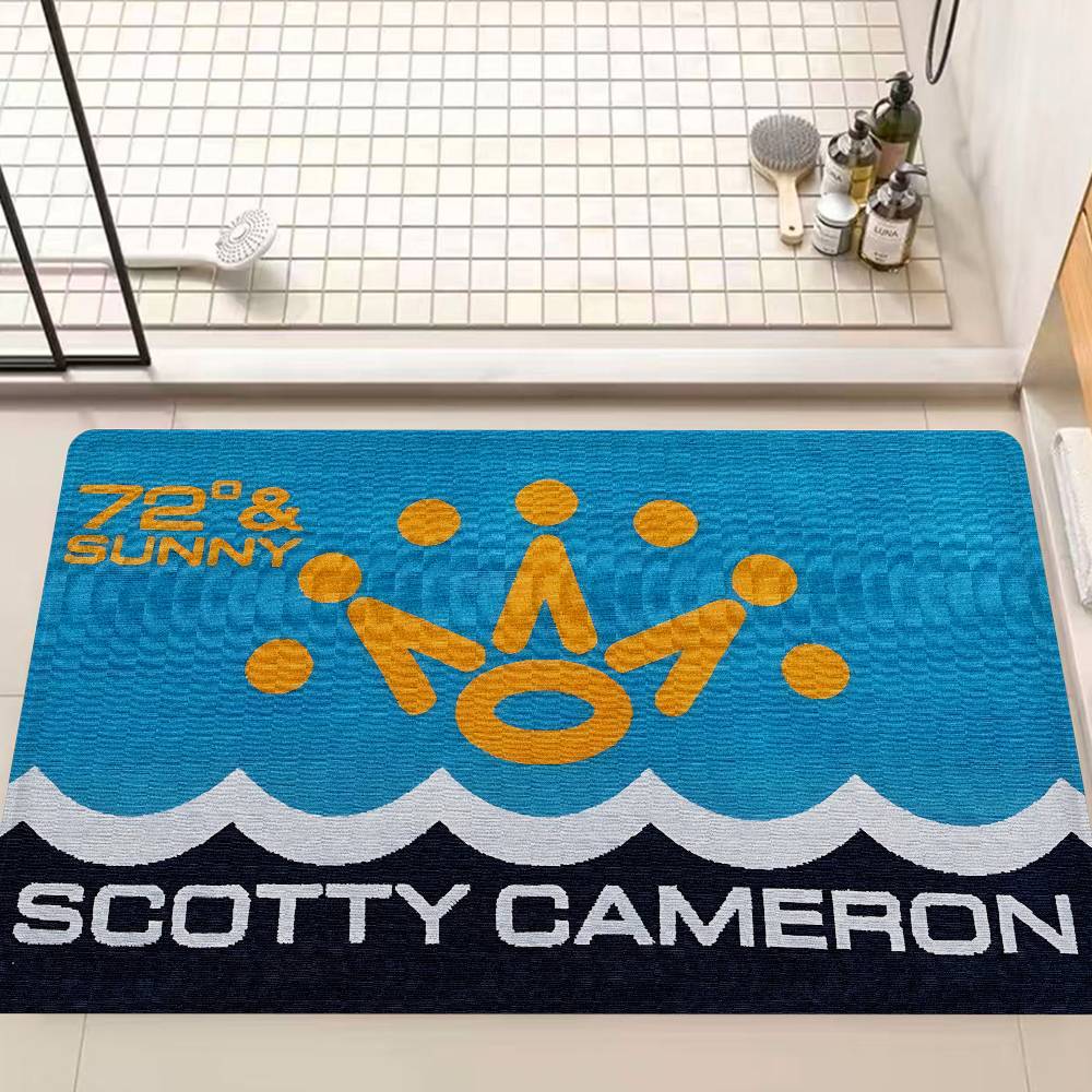 

Brand S-Scotty C-Cameron Fashion Entrance Door Mat Nordic Style Bedroom Living Room Doormat Home Balcony Anti-Slip Modern 40x60cm