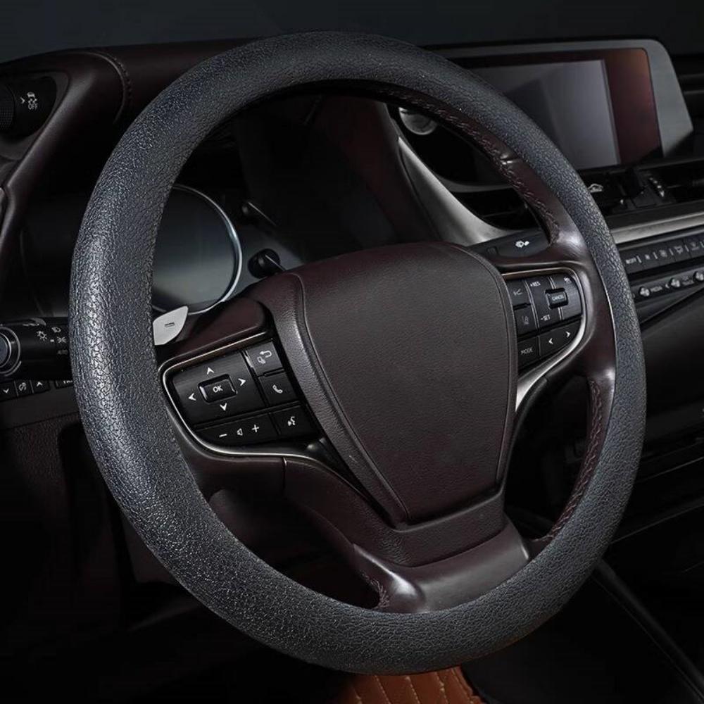 Anti-Slip Silicone Steering Wheel Cover - Universal Fit, Soft And Odorless, Durable For All Seasons