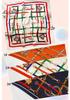 European and American silk scarves retro-printed paisley pattern 71 square scarf bag head versatile scarf