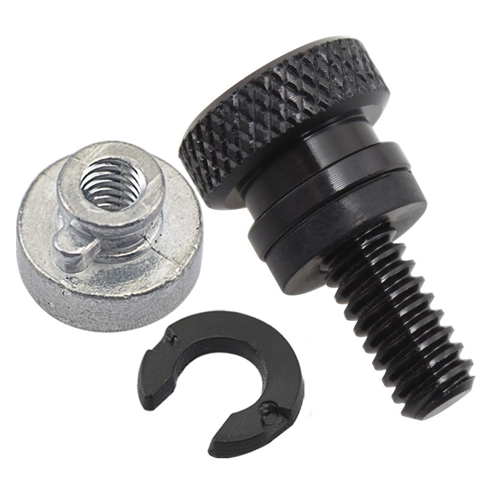 Motorcycle Mini Rear Fender Seat Screw Bolt Nut License Plate Hardware For Harley 96-Up XL Dyna Touring CVO Softail Universal
