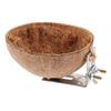 Friendly Coconut Shells Parrot Nest House Cage for Birds Parakeet Parrots Nest Decoration