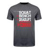 Powerlifting Squat Bench Deadlift Weightlifting T Shirt Oneck Cotton Unisex Summer Casual Tshirts Plus Size Loose Hj112