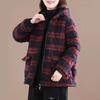 Coat for Women Fleece Thickened Plush Winter Double Layer Windbreaker Oversize Casual Hooded Jacket