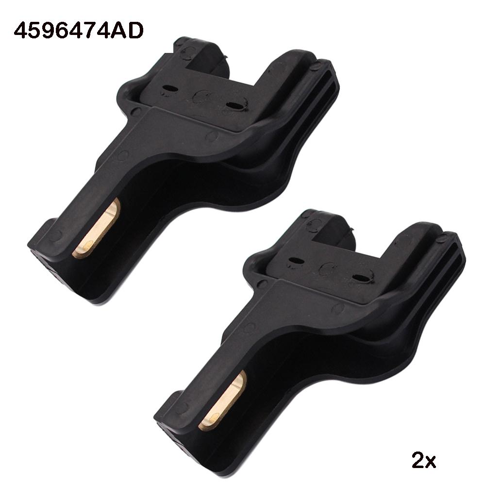 2x Car Upper Radiator Bracket Insulator 4596474AD 04596474AD For Chrysler 300 For Dodge For Charger For Magnum For Challenger