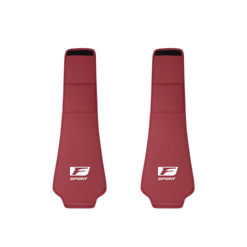 2Pcs Quality Leather Car Seat Headrest Covering Accessories For Lexus F-SPORT ES RX NX LS UX LM LX GX LC RZ IS CT GS RC HS SC TX
